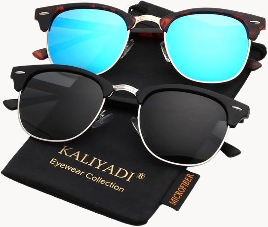 Stylish Kaladi sunglasses designed for both men and women, offering a modern look and UV protection for outdoor activities.